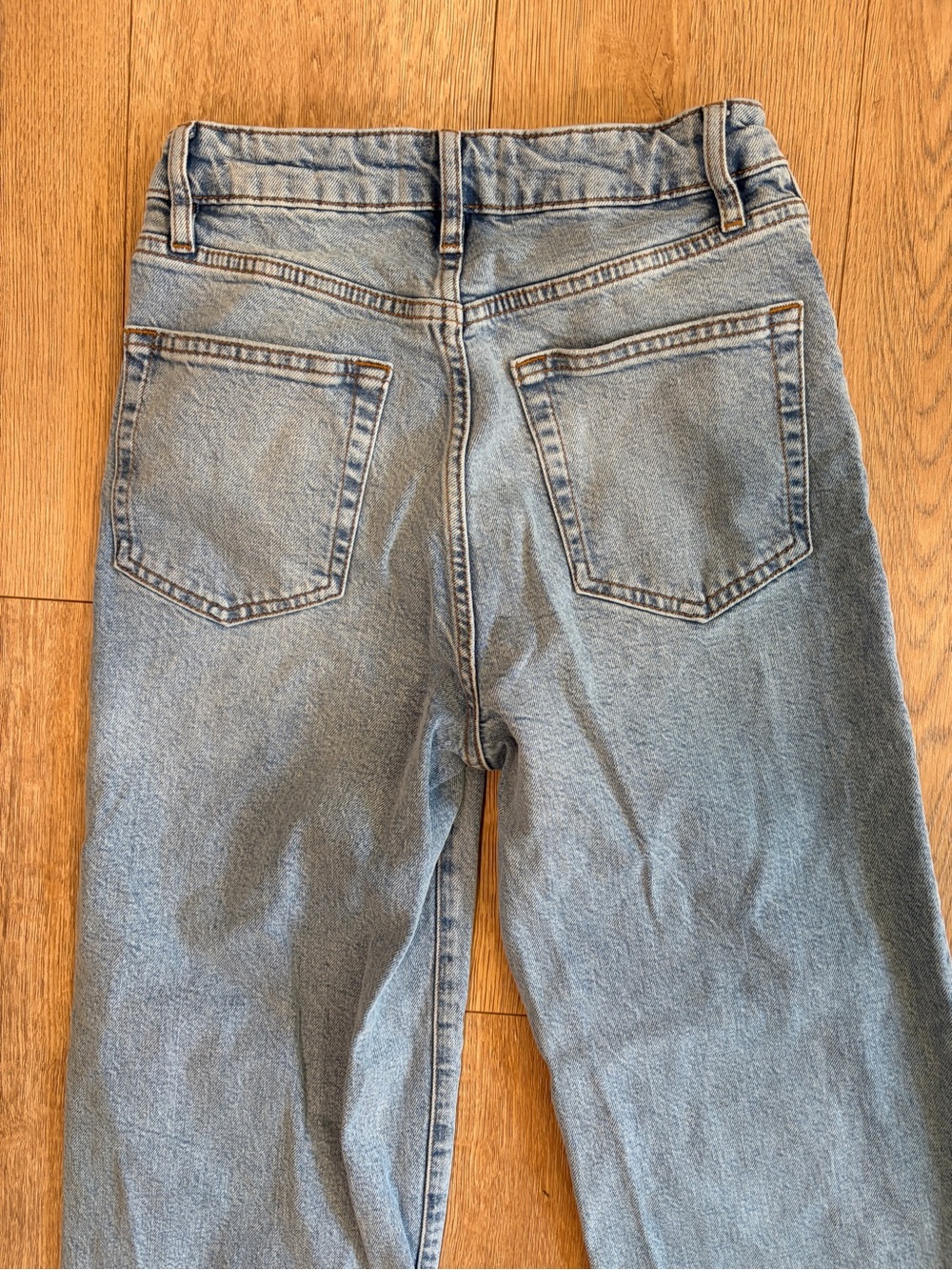 FRAME The Wide Jeans Size 27 Dolly Light Wash High Rise Wide Leg Denim - Picture 7 of 12